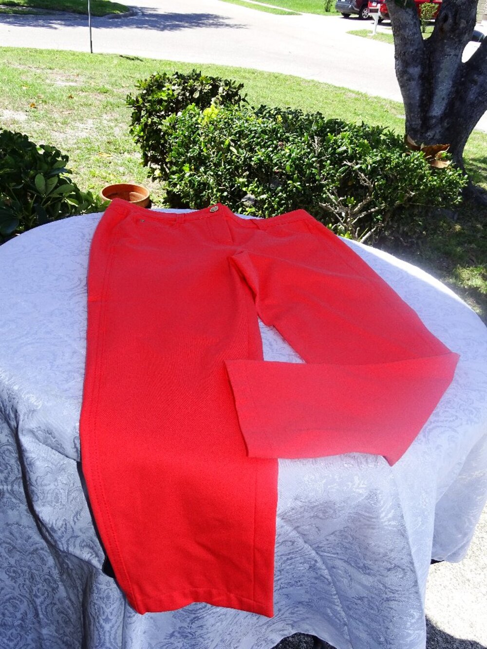 BASLER Julienne Orange Skinny Jeans US 12